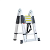 Telescopic Ladder 330LB Load Capacity Durable Extension Ladder with 16 Anti-Slip Pedals